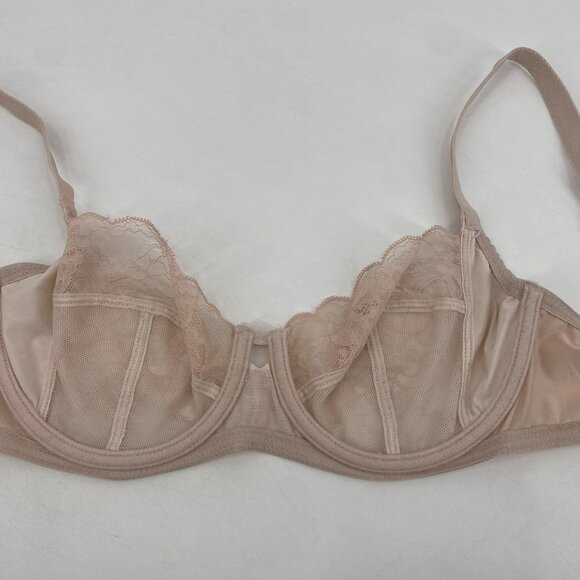 Natori 30D Lace Full Figure Underwire Bra Cameo Rose/Cashmere 746211 - Picture 9 of 9